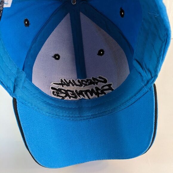 Carolina Panthers Chrysler Jeep Dodge Football Memorabilia Slide Hat EUC - Picture 4 of 6